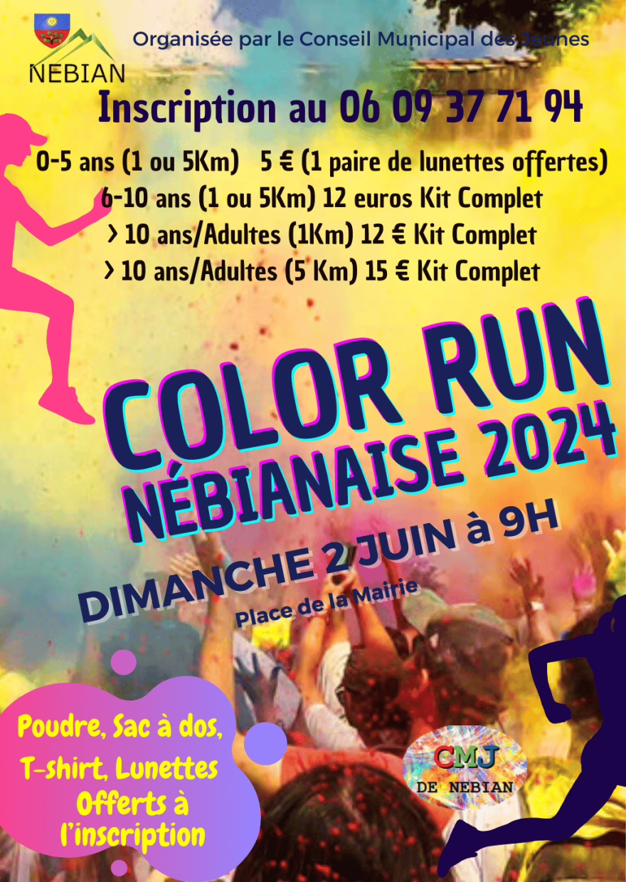 Photo Color Run - Nébian