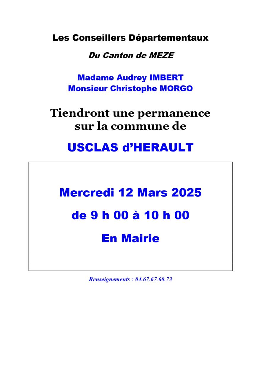 Photo PERMANANCE CANTONALE