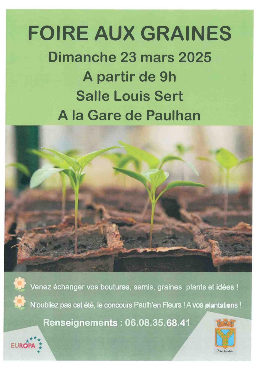 Photo FOIRE AUX GRAINES